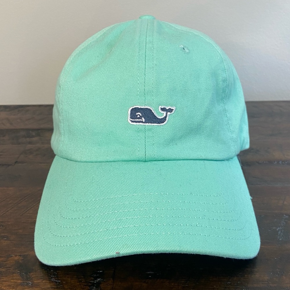 Vineyard Vines Women’s Classic Logo Baseball Hat Antigua Green